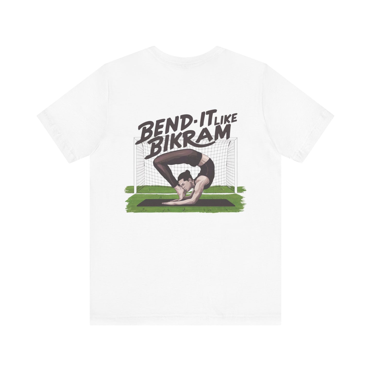 Yoga Tee "Bend It Like Bikram"